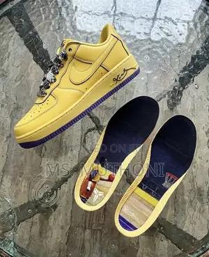 Soft Yellow Nike X Kobe Bryant Air Force 1 Low Protro "Mamba Mentality