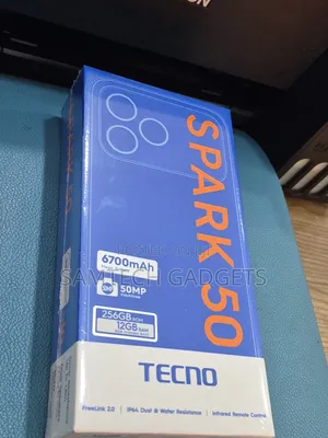 New Tecno Spark 50 128 GB Black