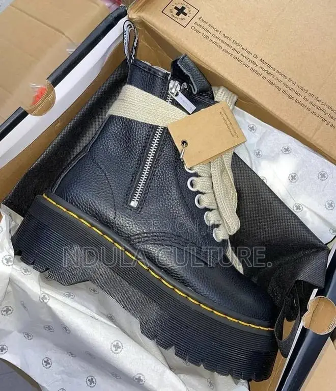 Dr. Martens 1460 Bex Smooth Leather Platform Boots