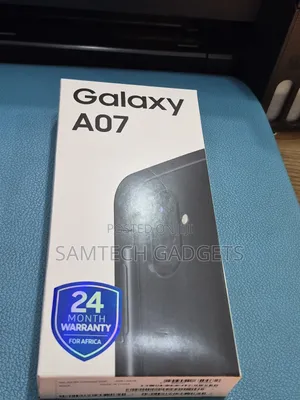 New Samsung Galaxy A07 4G 64 GB Black