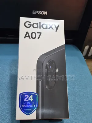 New Samsung Galaxy A07 4G 64 GB Black