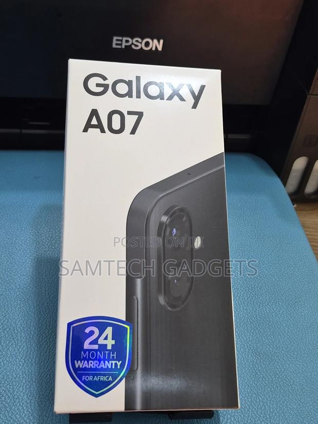 New Samsung Galaxy A07 4G 64 GB Black - thumbnail 2