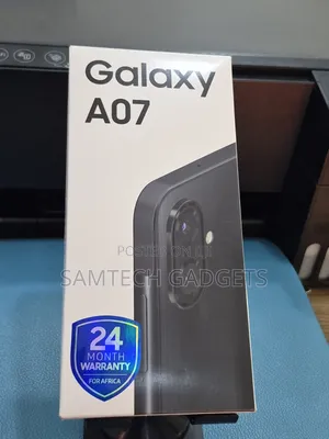 New Samsung Galaxy A07 4G 64 GB Black