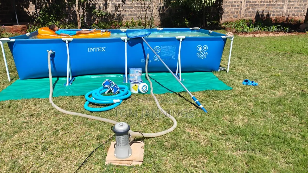 Outdoor Pool 450x220x84cm W/Accessories