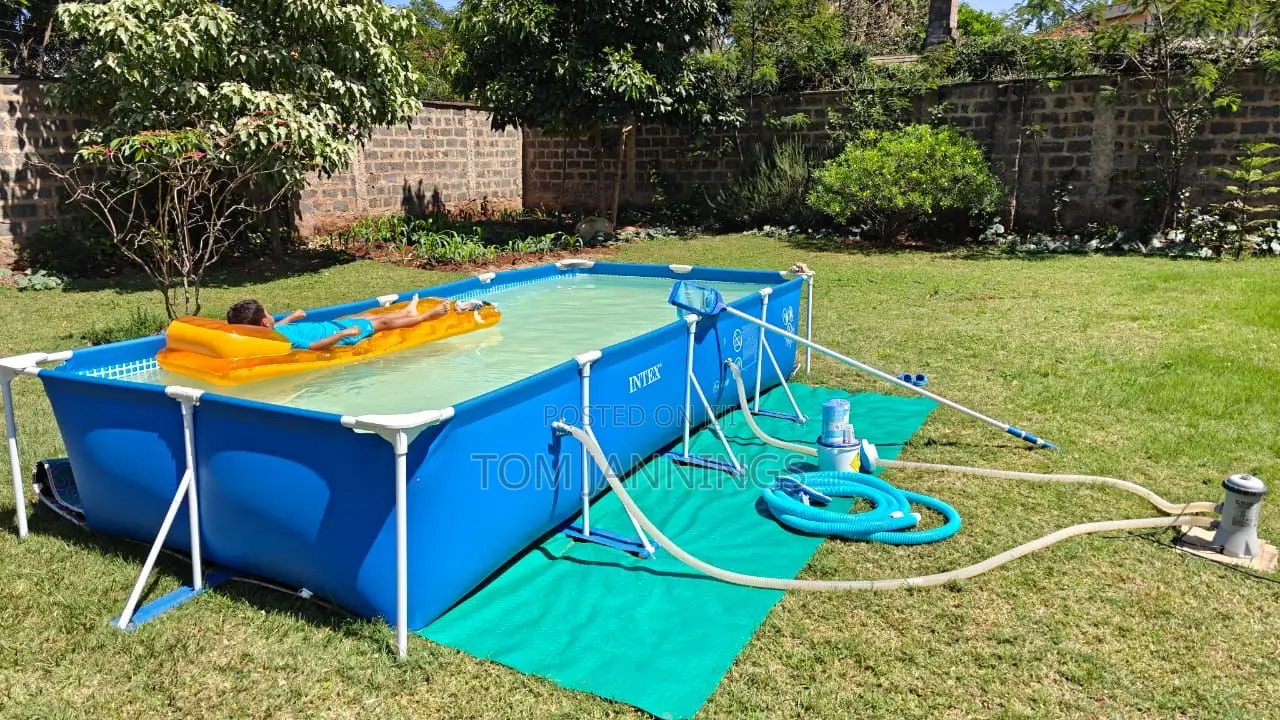 Outdoor Pool 450x220x84cm W/Accessories
