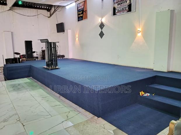 Blue Carpet Supply and Installation Blue Carpet Supply Installation - main view