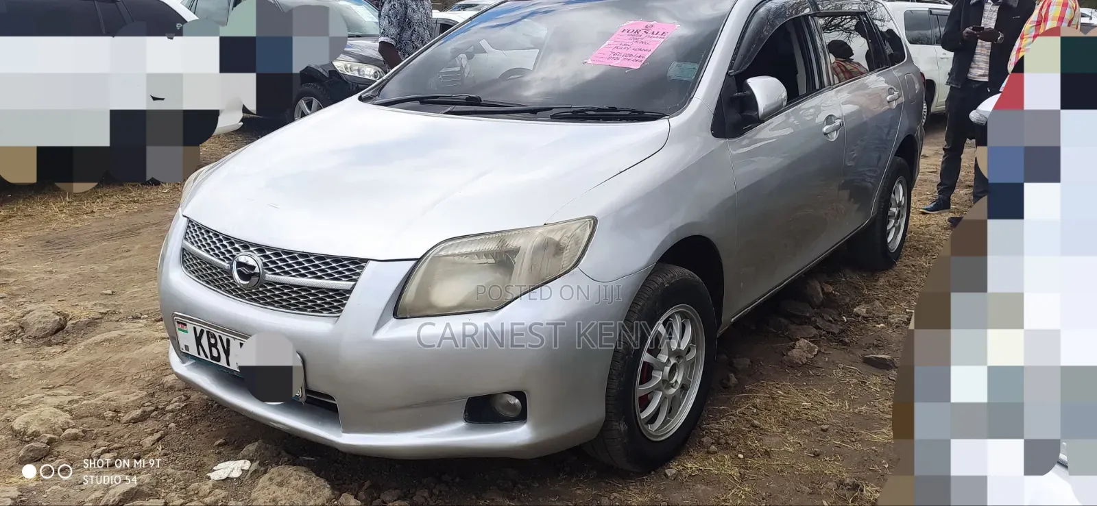 Toyota Corolla Fielder 2007 Silver