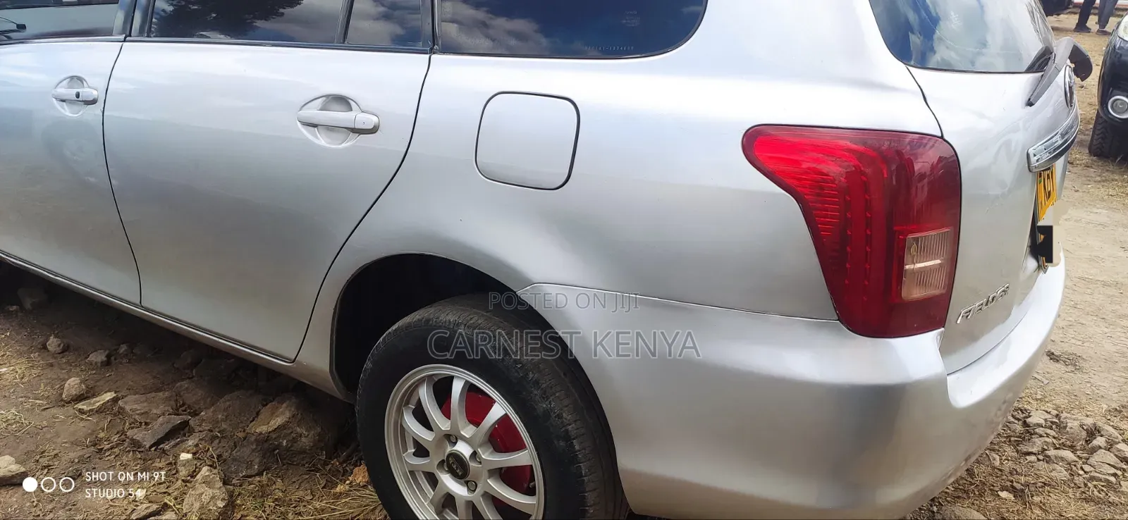Toyota Corolla Fielder 2007 Silver