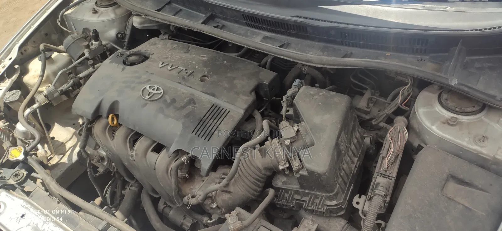 Toyota Corolla Fielder 2007 Silver