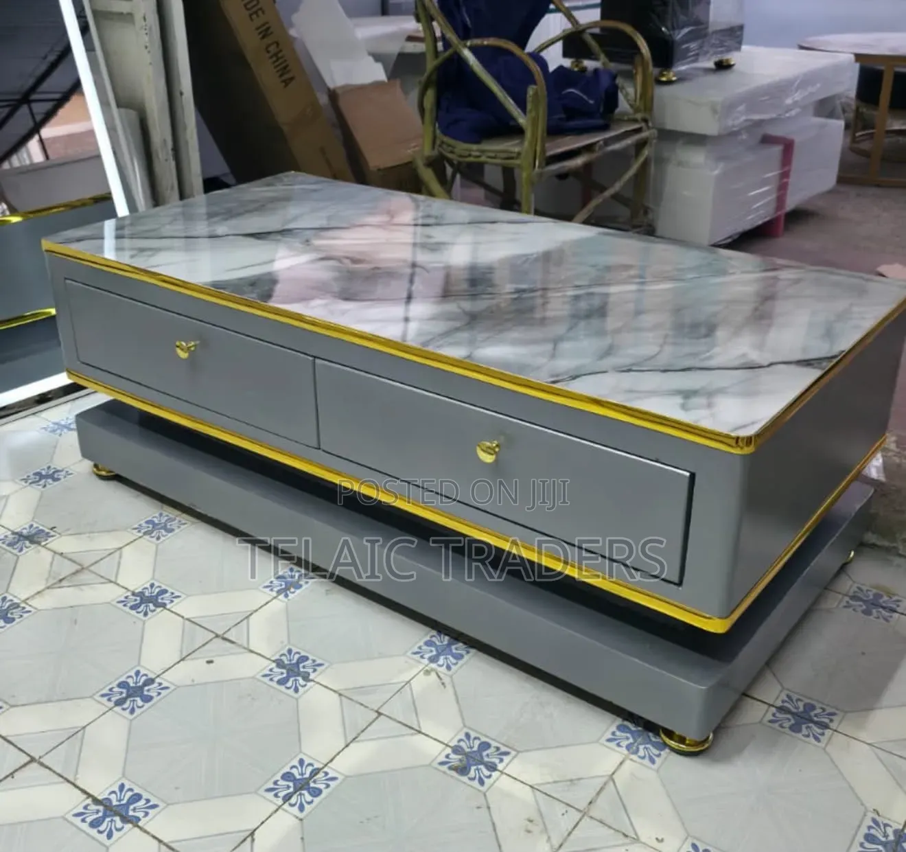 Grey Coffee Table