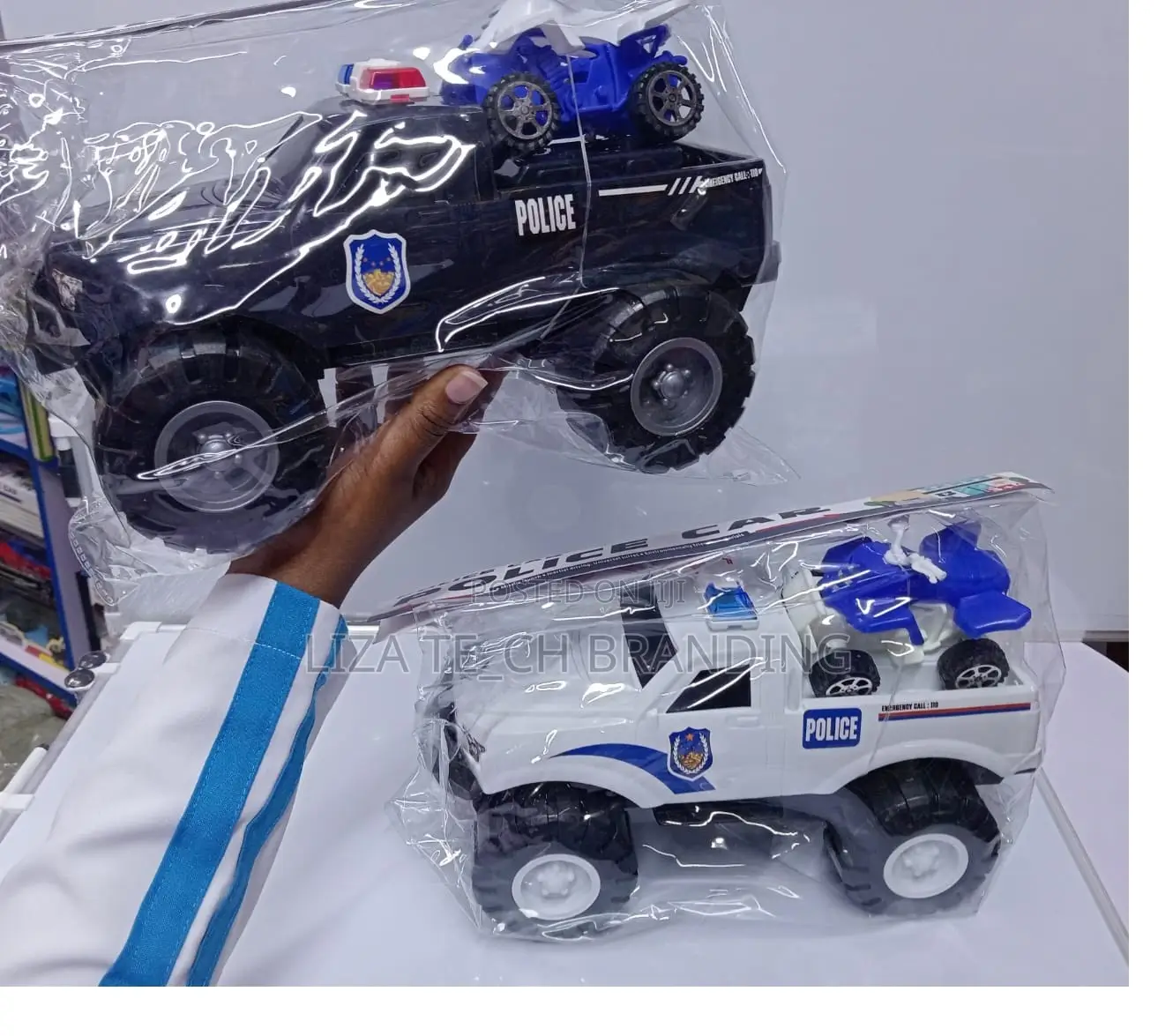 Big 2 in 1 Police Truck