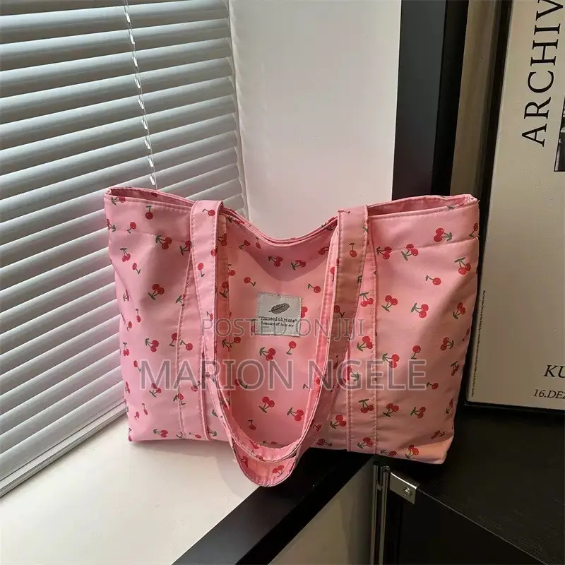 Large Commuter Cherry Tote Bag
