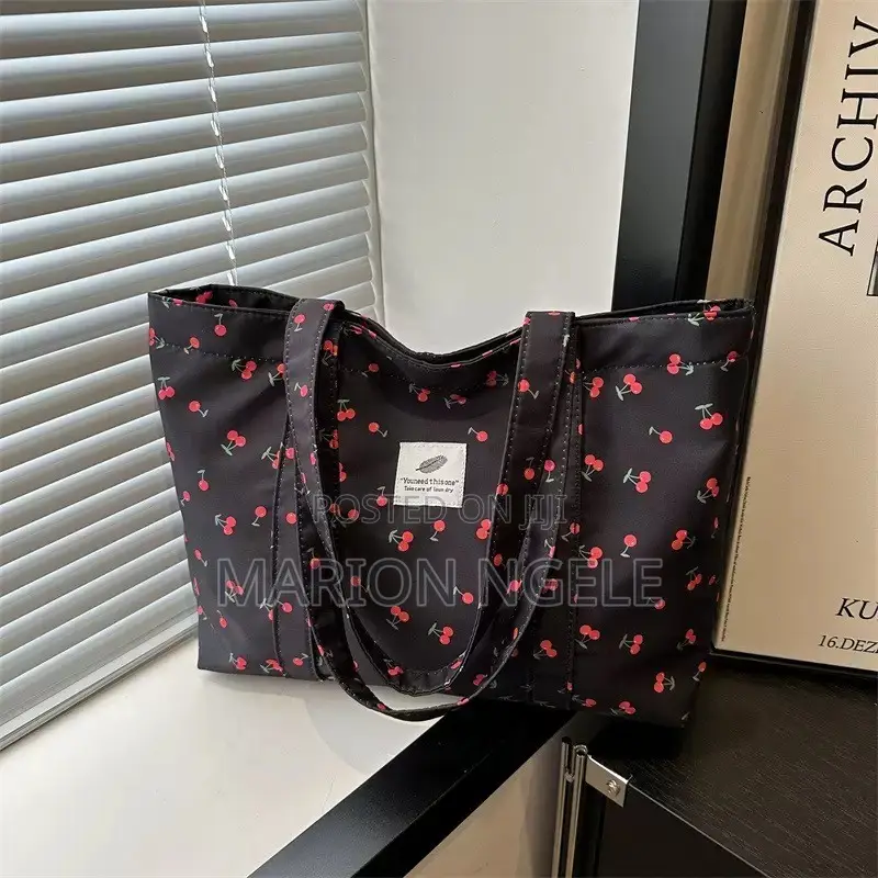Large Commuter Cherry Tote Bag