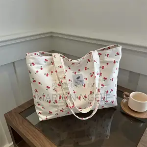 Large Commuter Cherry Tote Bag