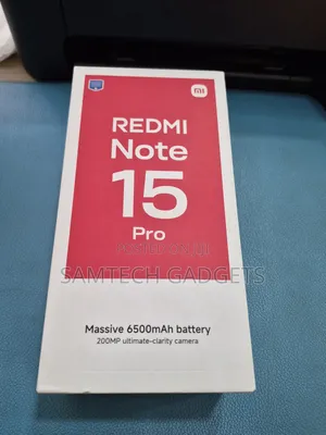 Xiaomi Redmi Note 15 Pro 256 GB Black