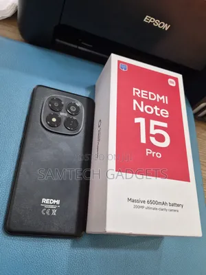 Xiaomi Redmi Note 15 Pro 256 GB Black