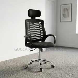 Swivel Headrest Secretary Chair.