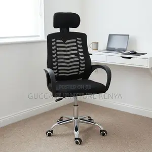 Swivel Headrest Secretary Chair.