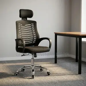 Swivel Headrest Secretary Chair.