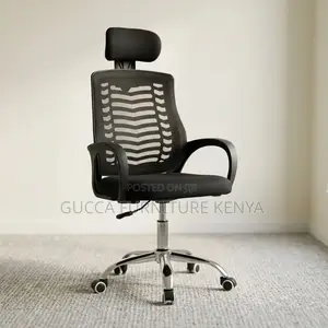 Swivel Headrest Secretary Chair.