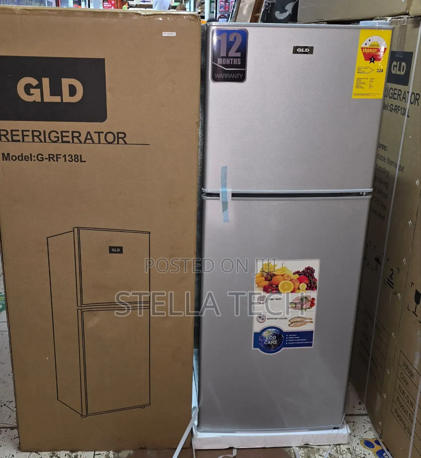 GLD 138 Litres Double Door Refrigerator