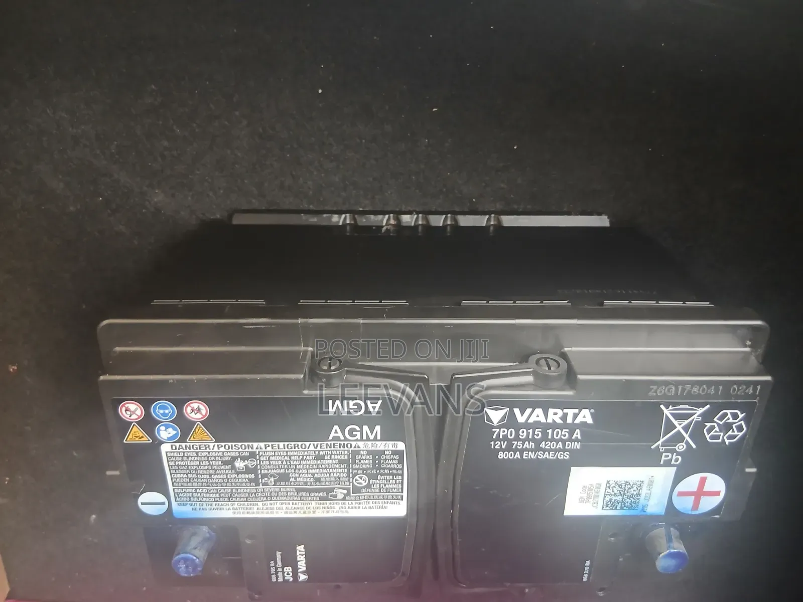 Original Volkswagen Touareg Battery