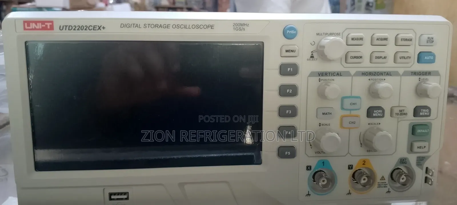 The UNI-T UTD2202CEX+ Digital Storage Oscilloscope