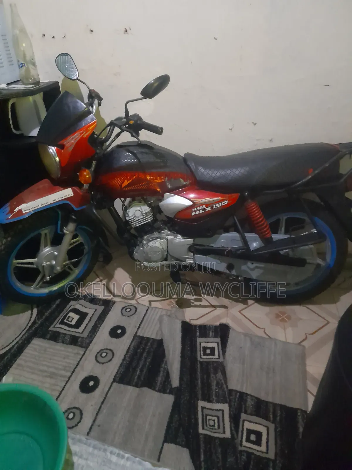 TVS HLX Plus ES 2019 Red