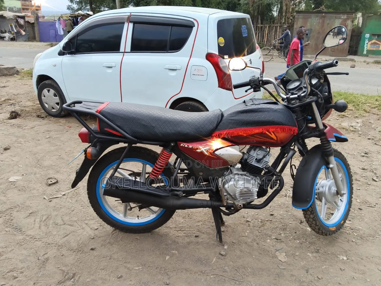 TVS HLX Plus ES 2019 Red