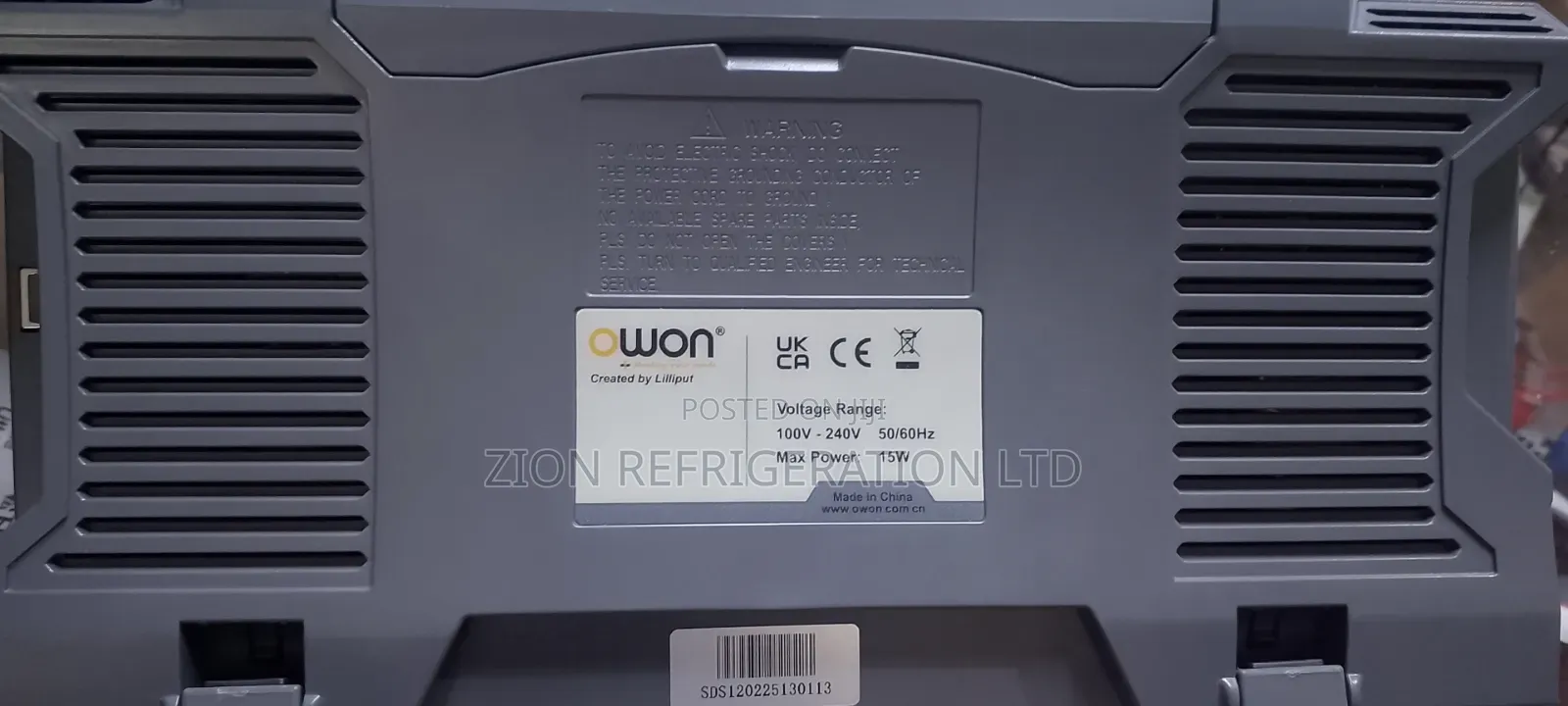 The OWON SDS1202 200MHz Digital Oscilloscope