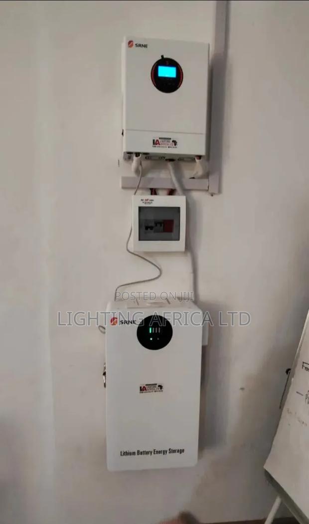 5kva - 2.56kwh - (4)550W Solar -Home Off-Grid Solar -Free Installation