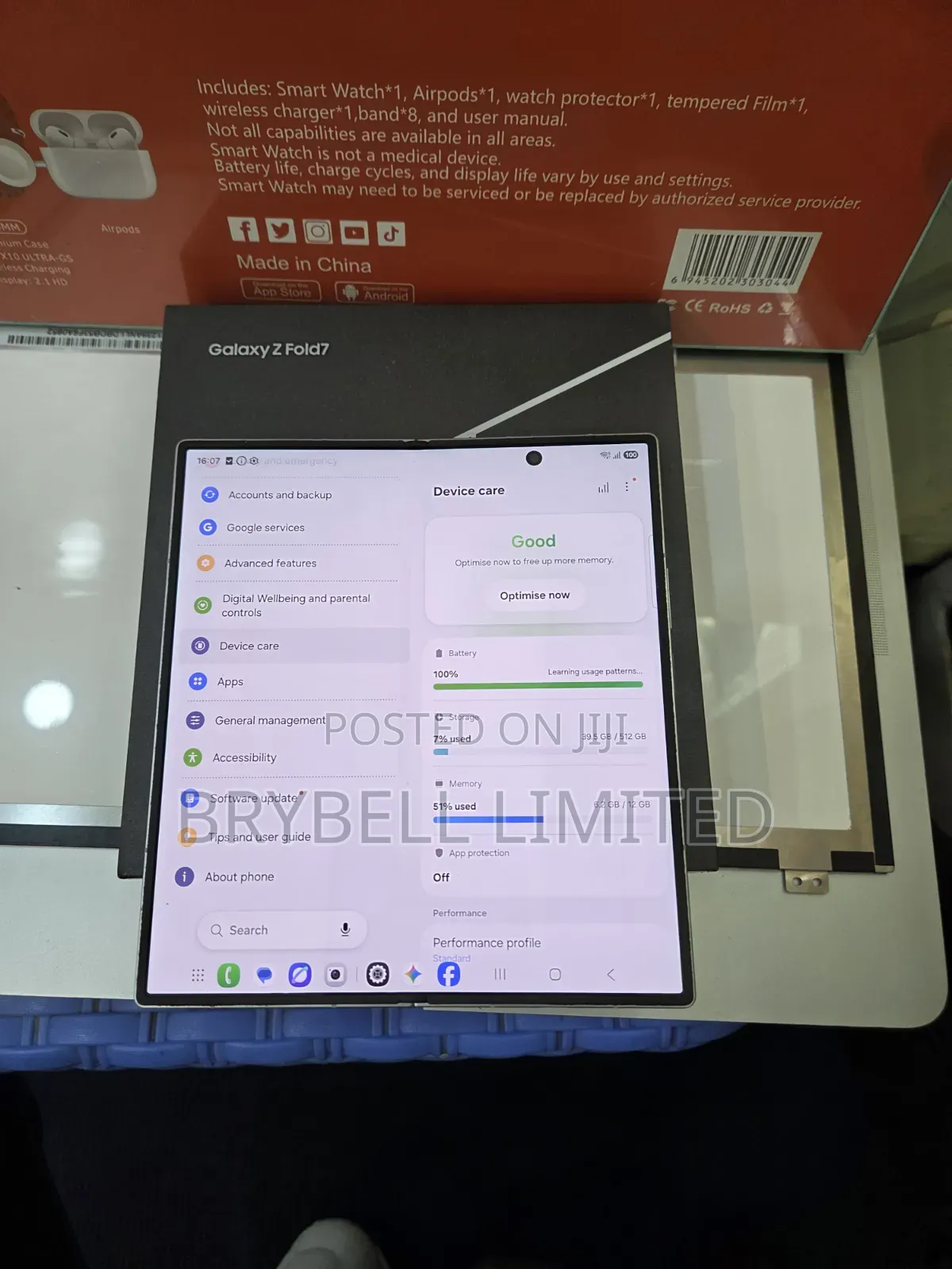 Samsung Galaxy Z Fold7 512 GB Silver