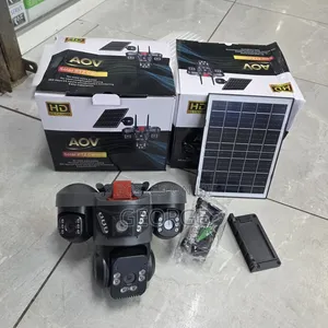 V380 4G AOV Solar CCTV Camera With Two Way Audio