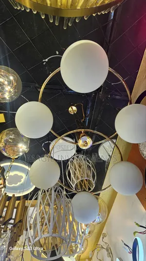 6 Balls Chandelier