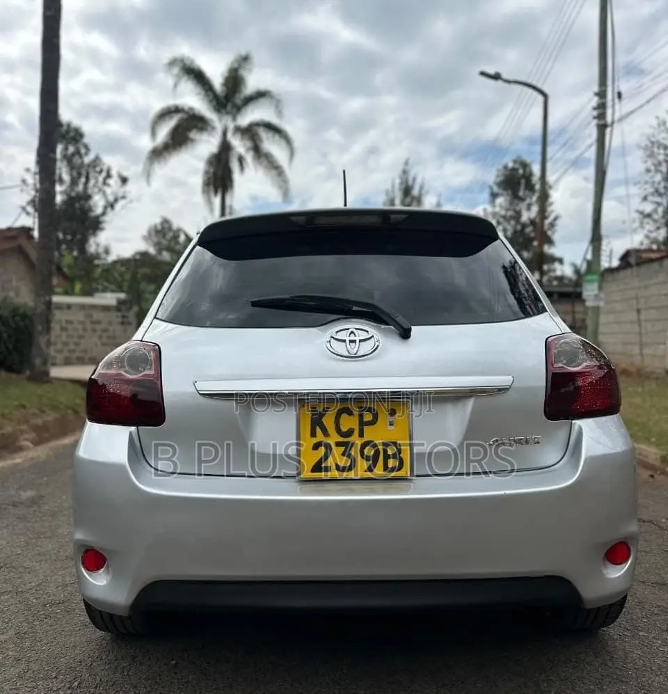 Toyota Auris 2010 Silver