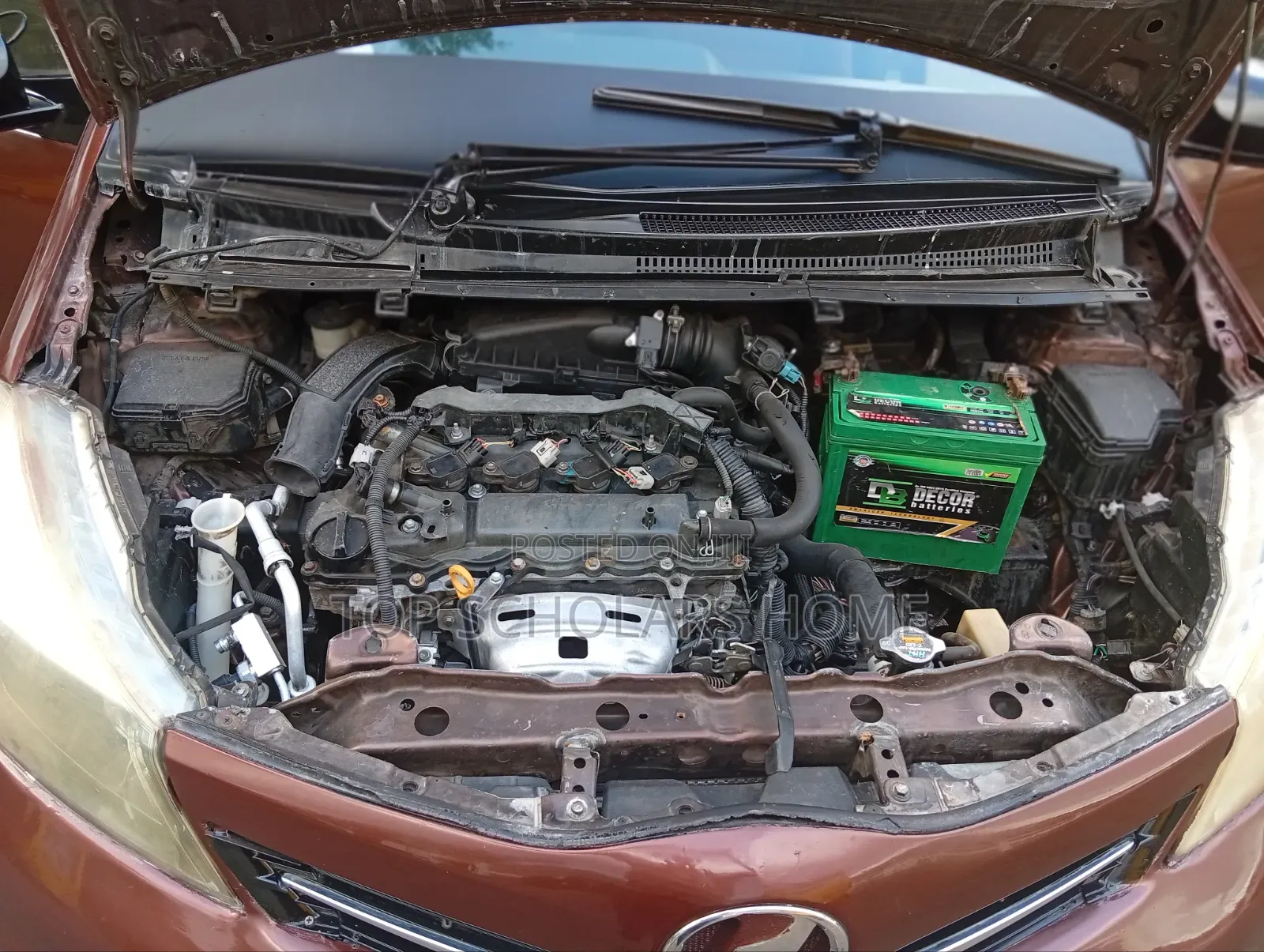 Toyota Vitz 2013 Brown