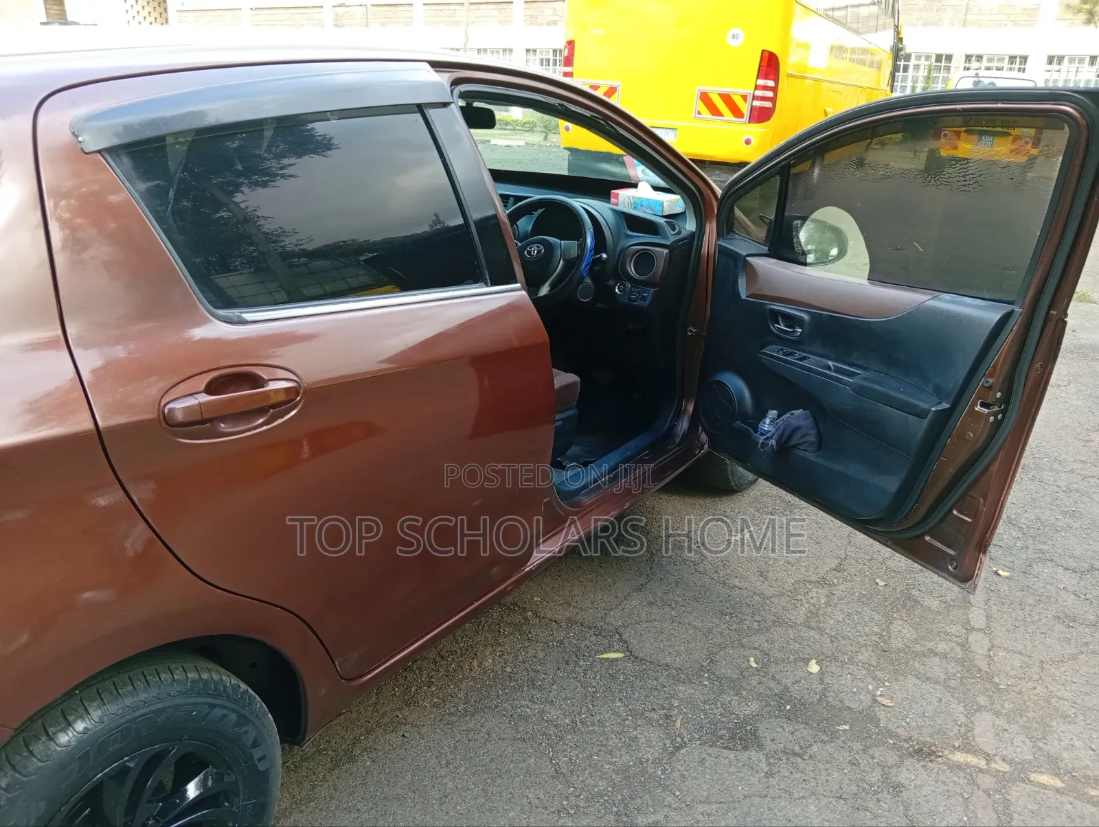 Toyota Vitz 2013 Brown