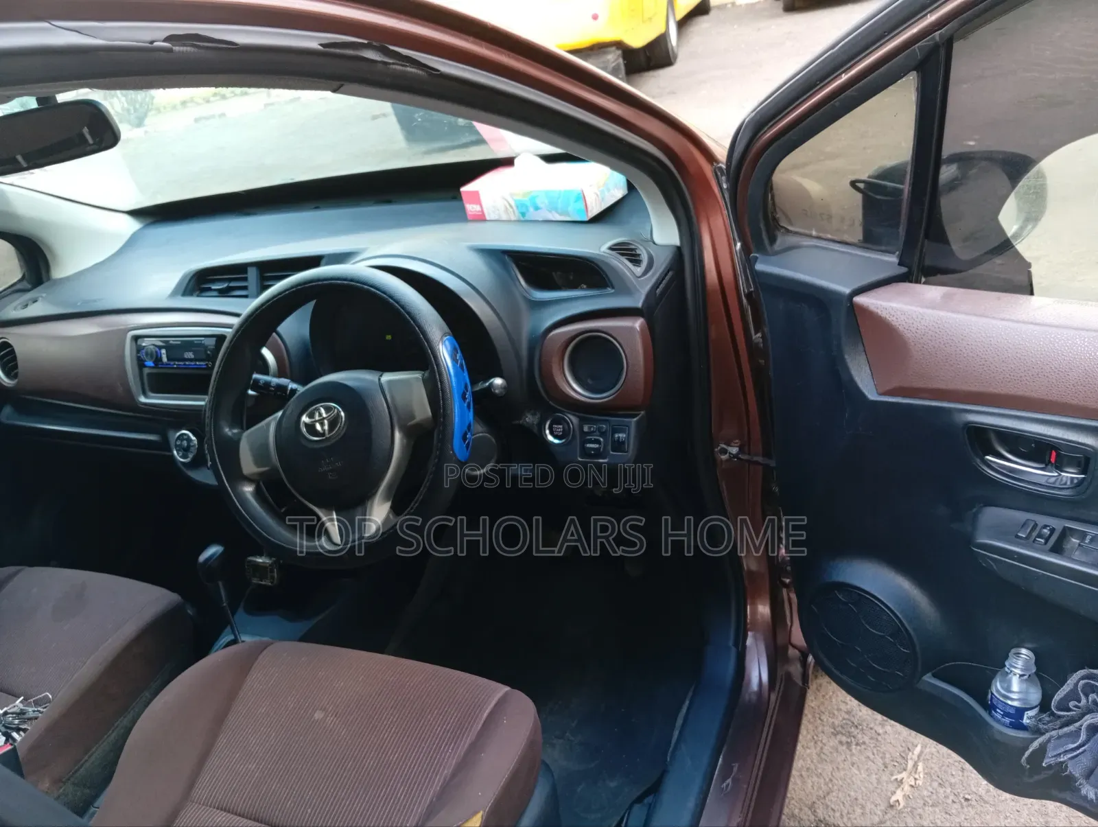 Toyota Vitz 2013 Brown