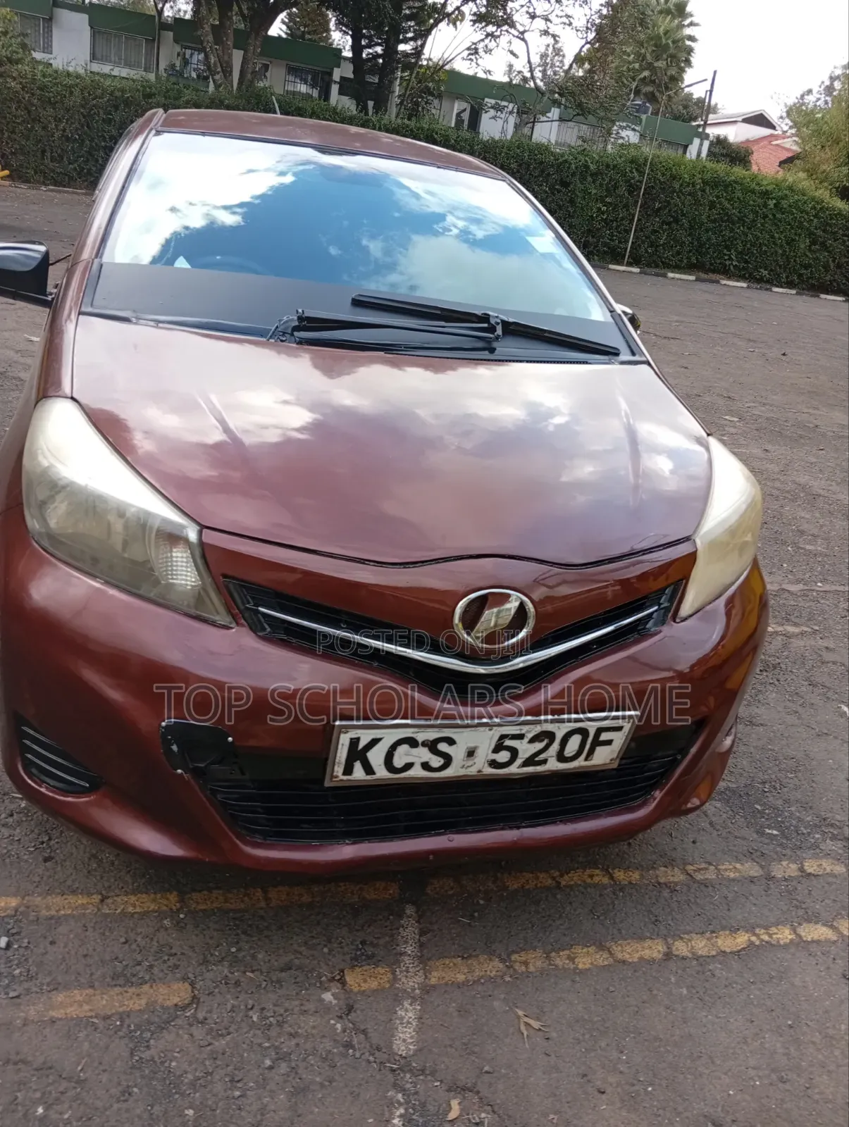 Toyota Vitz 2013 Brown