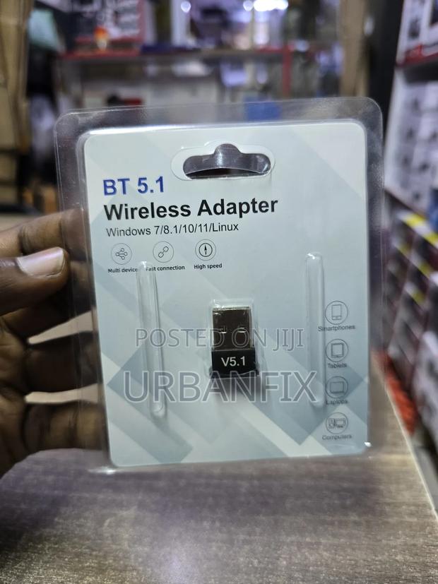 Bluetooth 5.1 USB Dongle Adapter- Wireless Multi-Device Connectivity