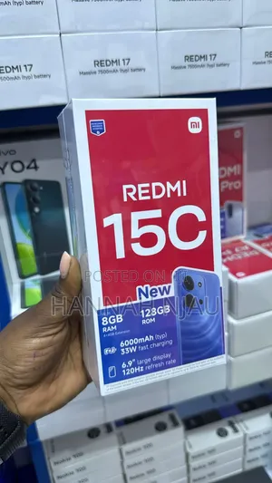 New Xiaomi Redmi 15C 4G 128 GB