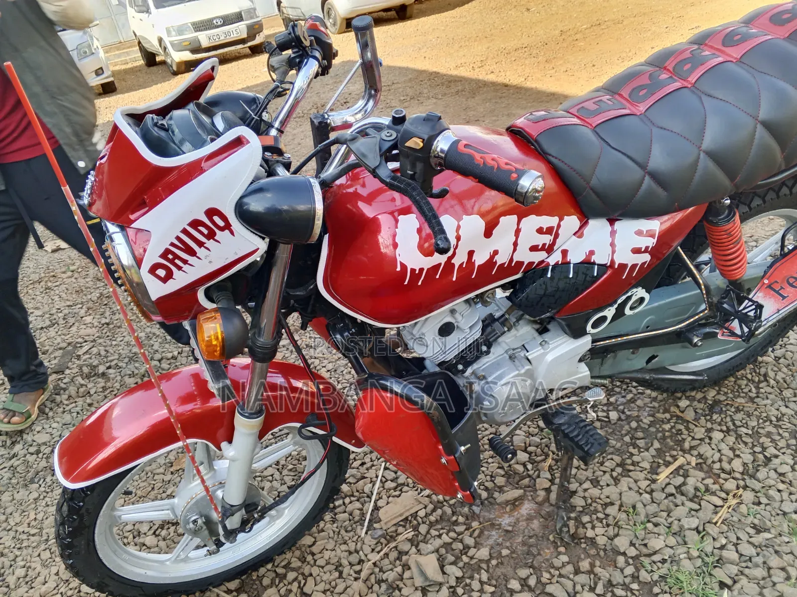 TVS HLX Plus ES 2022 Red