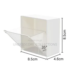 2pcs Set Plastic Wall Mounted Storage Box Which Are Dustproof