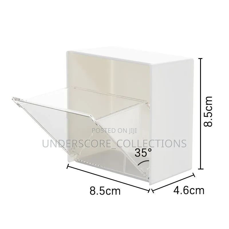 2pcs Set Plastic Wall Mounted Storage Box Which Are Dustproof