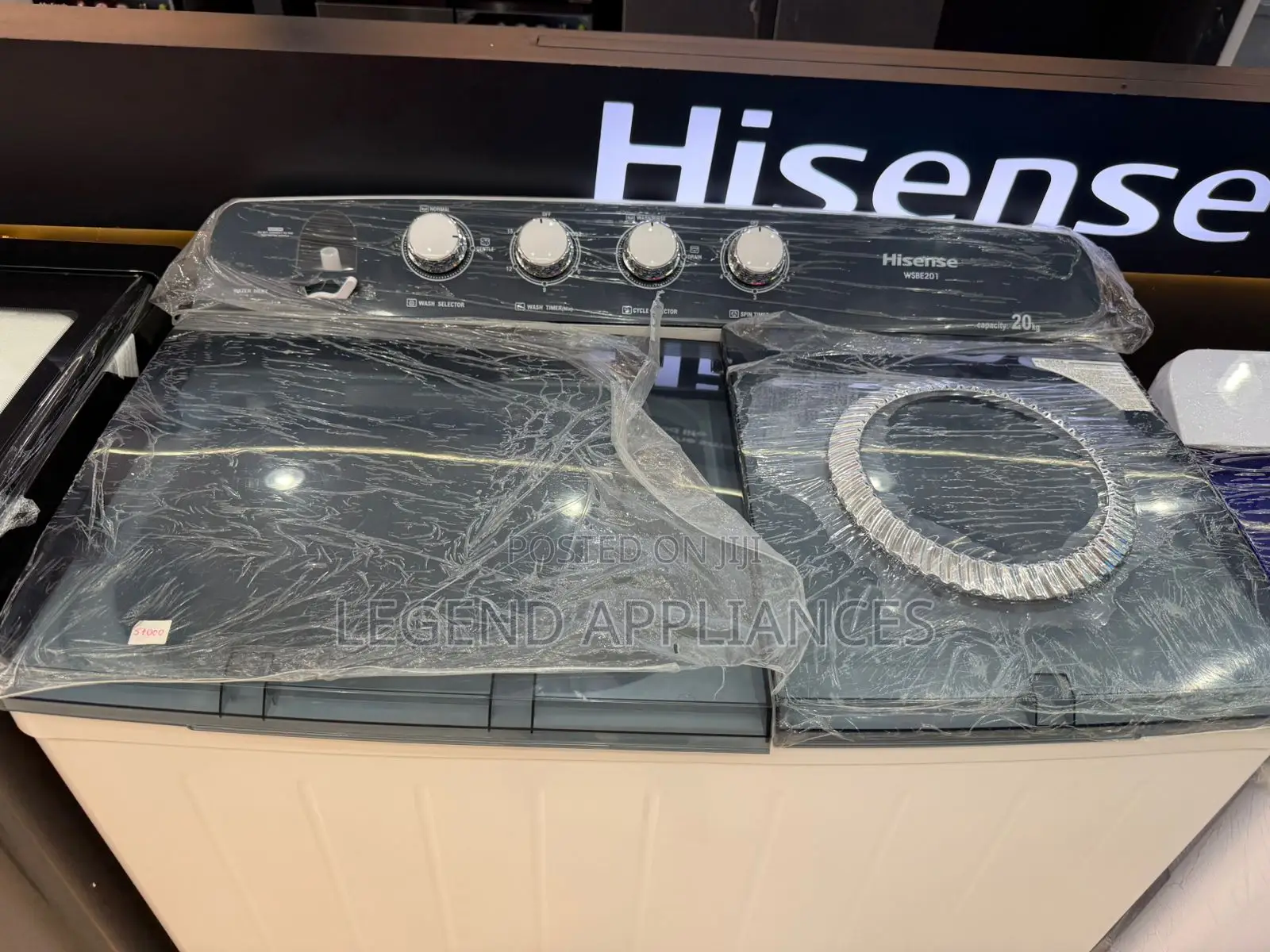 Hisense 20kg Twin Tub Washing Machine