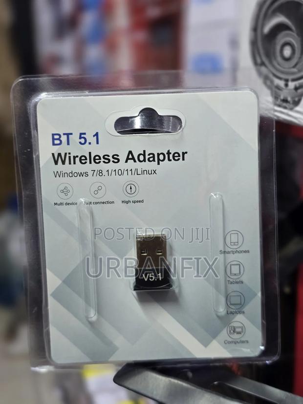 Universal Wireless Bluetooth Dongle/Adapter 5.1 With 10mtr Range