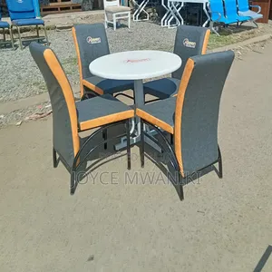 Restaurant Set, Branded Both Chairs and Table
