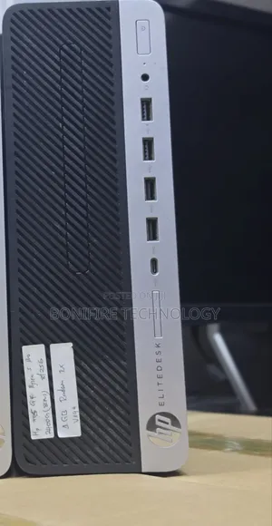 Desktop Computer HP EliteDesk 705 8GB AMD Ryzen 5 SSD 256GB