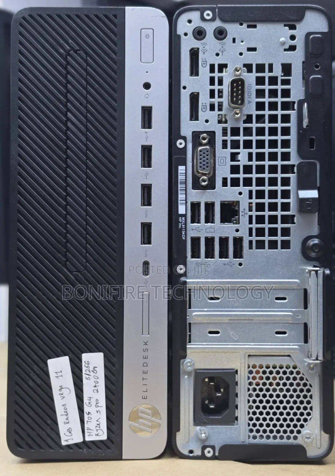 Desktop Computer HP EliteDesk 705 8GB AMD Ryzen 5 SSD 256GB