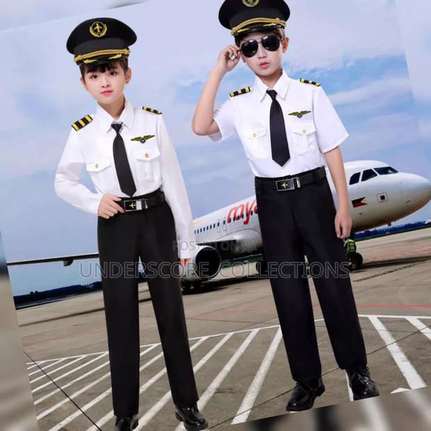 Professional Children's Pilot Costume - main view